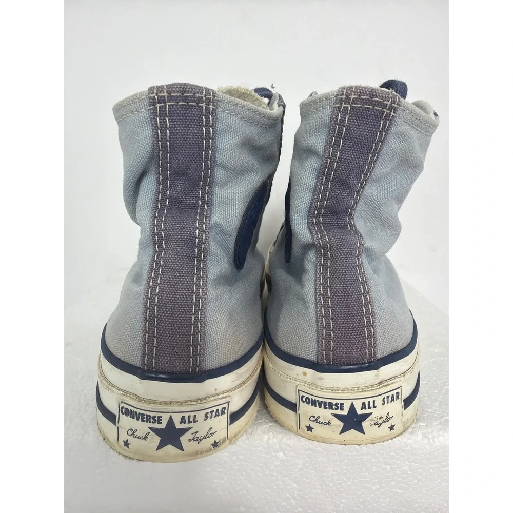 Converse Chuck Taylor All Star High Top Blue Canvas Sneakers Kids 3.5 159451C